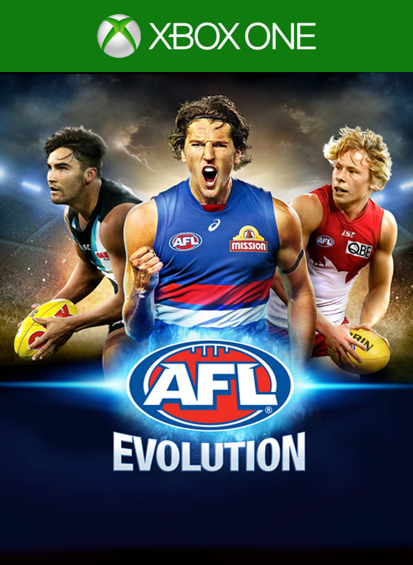 AFL Evolution box art for Xbox One